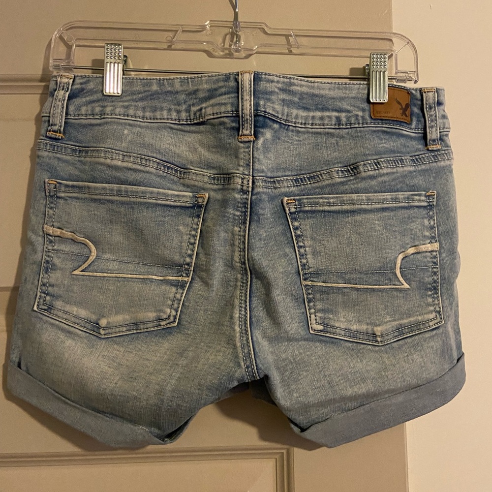 American Eagle super-stretch jean shorts